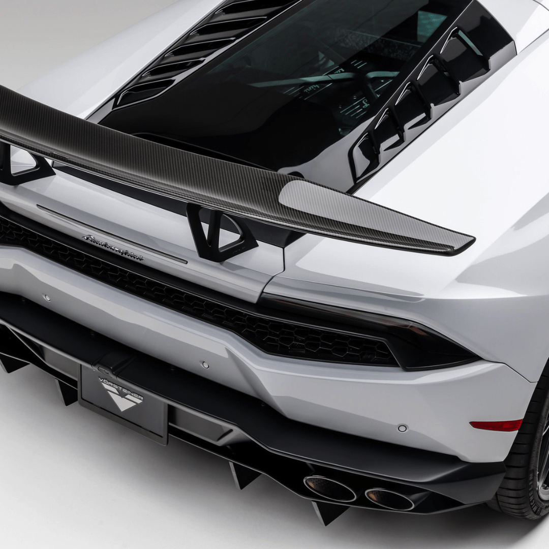 Vorsteiner 2014-2019 Lamborghini Huracan LP610 Mondiale Edizione Aero Wing Blade W/ Aluminum Uprights