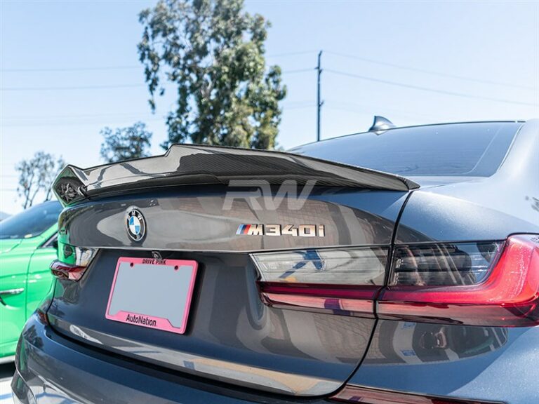 MagicKit Carbon Fiber Style Trunk Spoiler For BMW 3 Series G20 G28 2019-2024